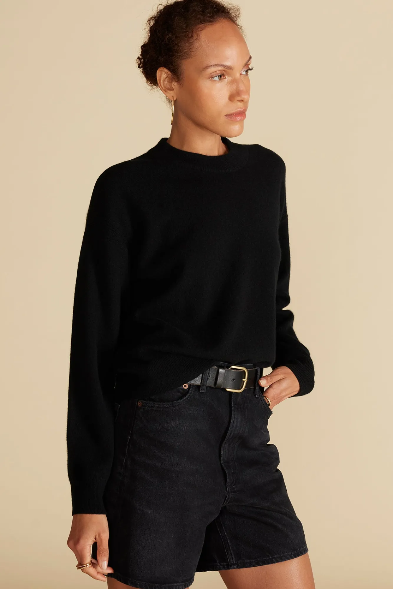 Amour Vert Pearl Cashmere Sweater- Sweaters & Cardigans