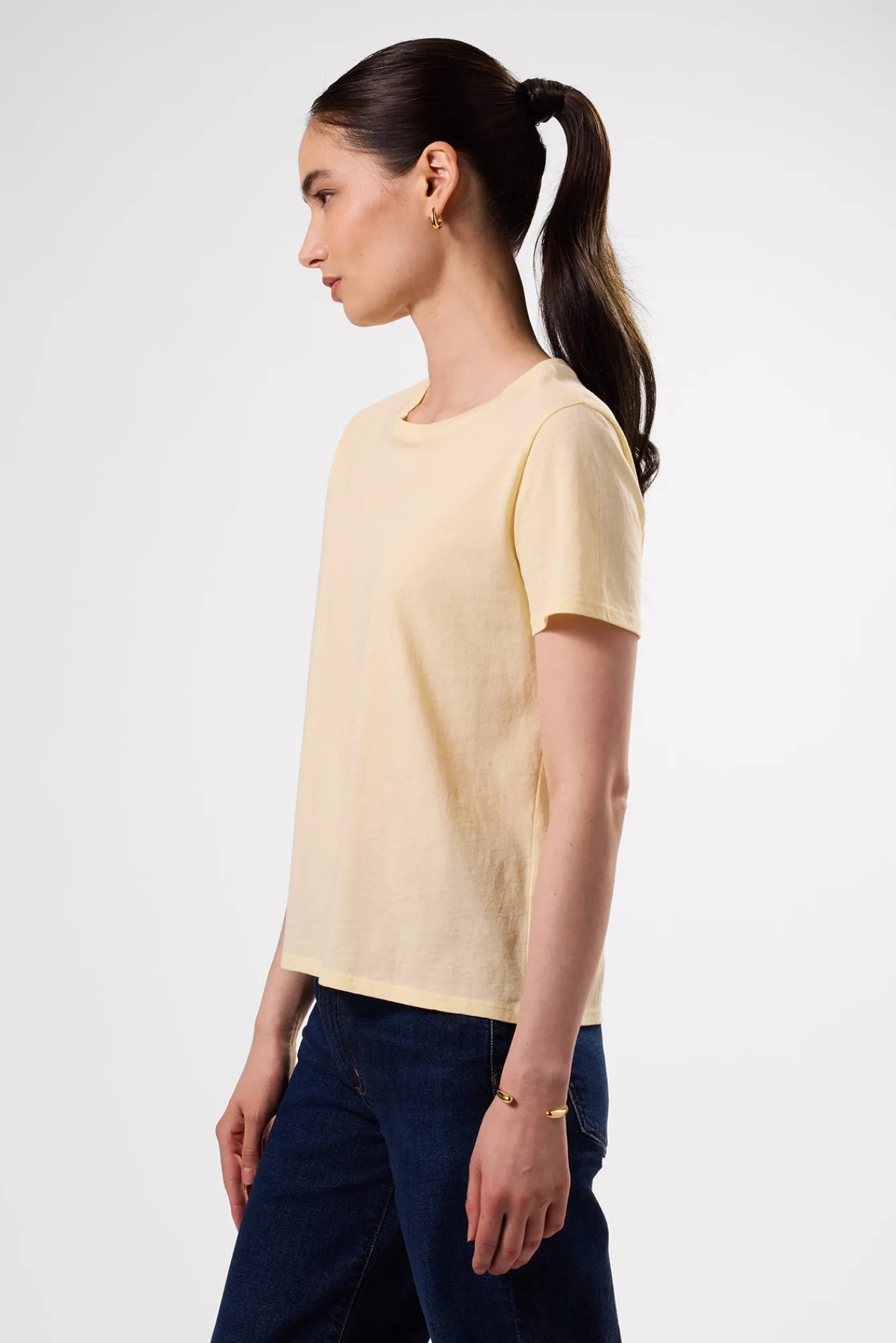 Amour Vert Berkeley Organic Cotton Tee- Tops|Tees