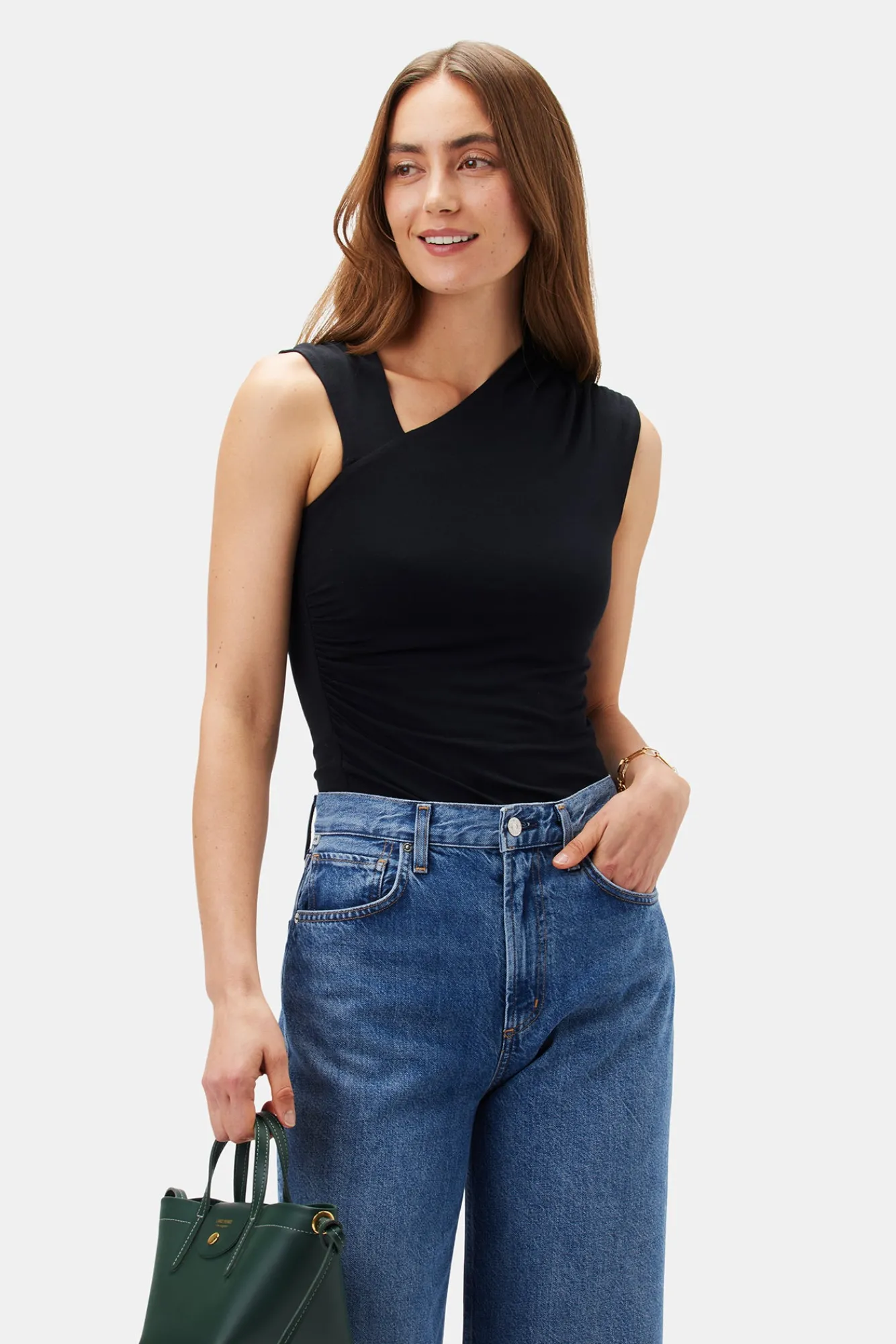 Amour Vert Monique Modal Tank- Tops|Clearance