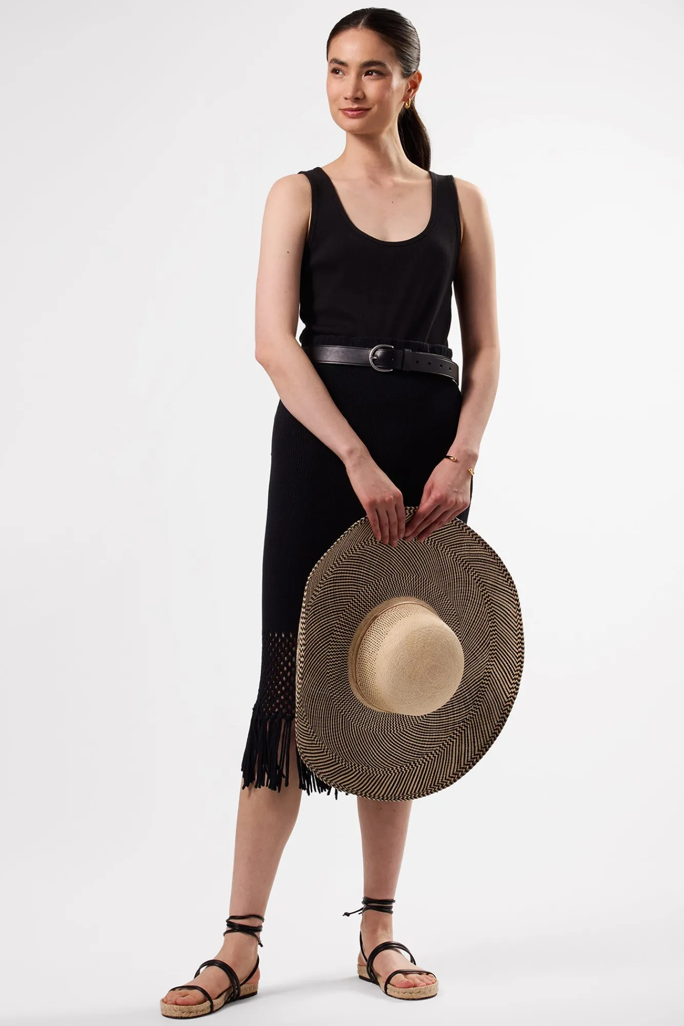 Amour Vert Elea Organic Cotton Modal Rib Bodysuit- Tops|Clearance