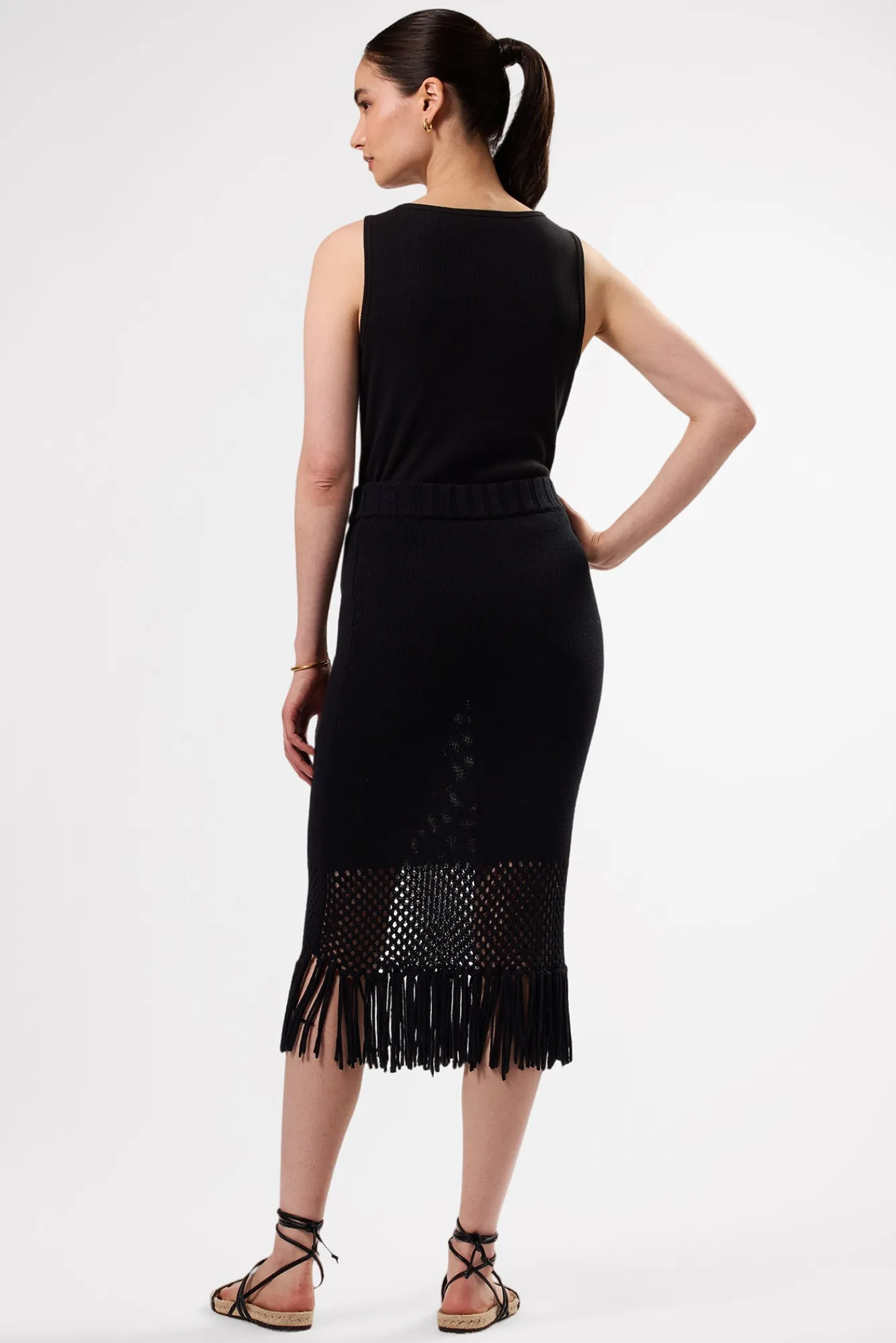 Amour Vert Elea Organic Cotton Modal Rib Bodysuit- Tops|Clearance